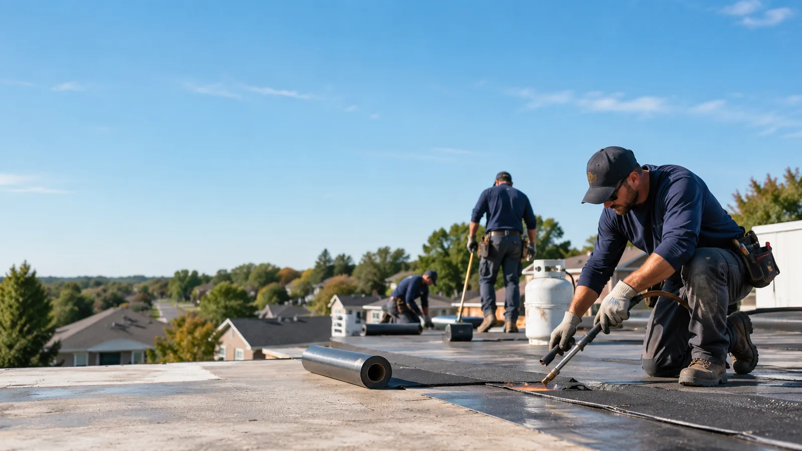Flat Roof Leak Repair providers in Waka, TX